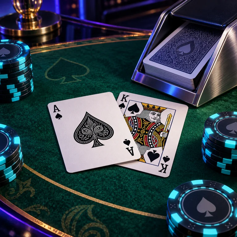 Blackjack Studio game concept cover