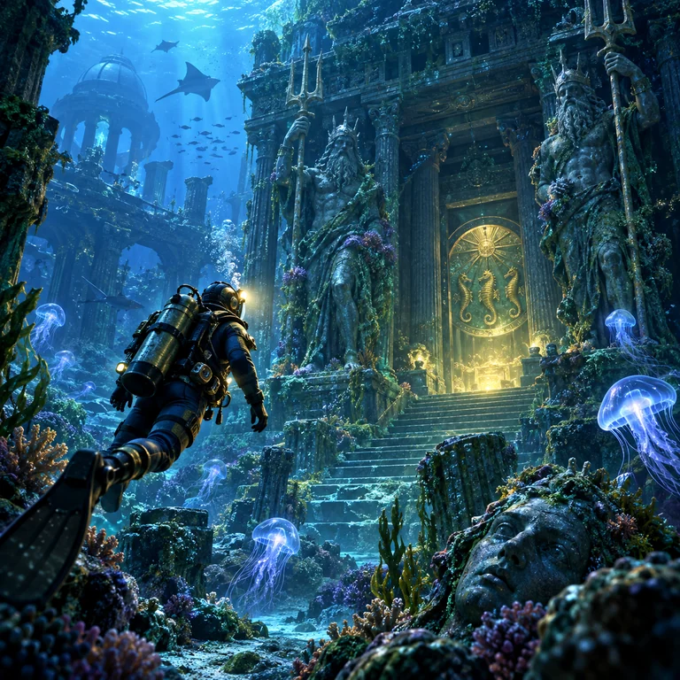 Deep Blue game concept cover
