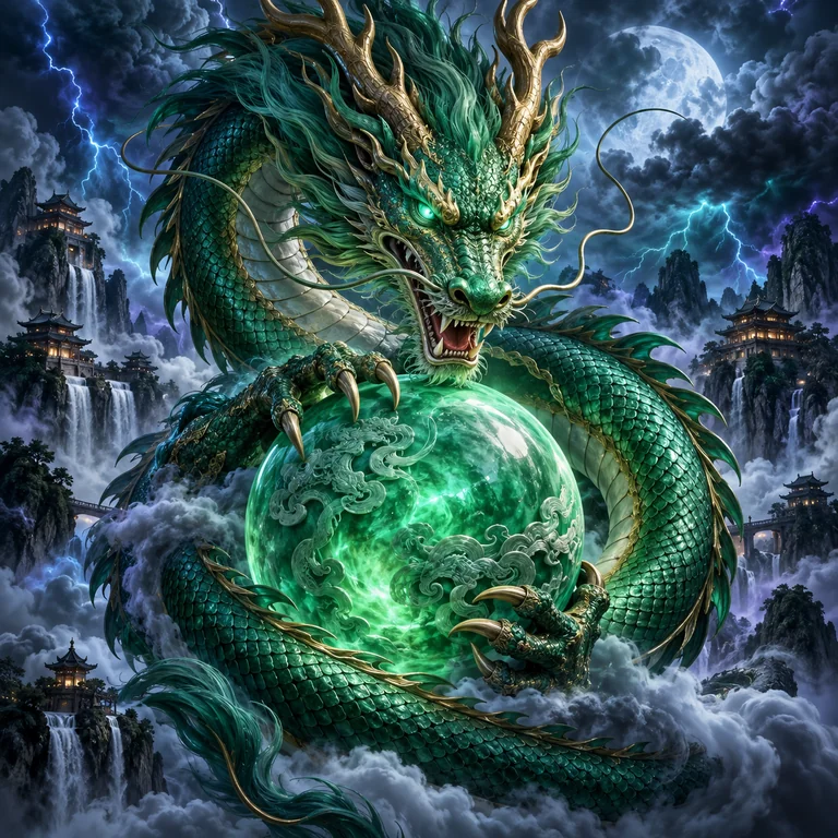 Jade Serpent game concept cover