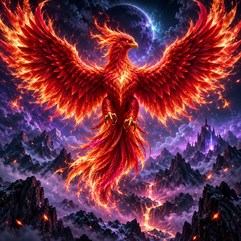 Phoenix Flare game concept cover