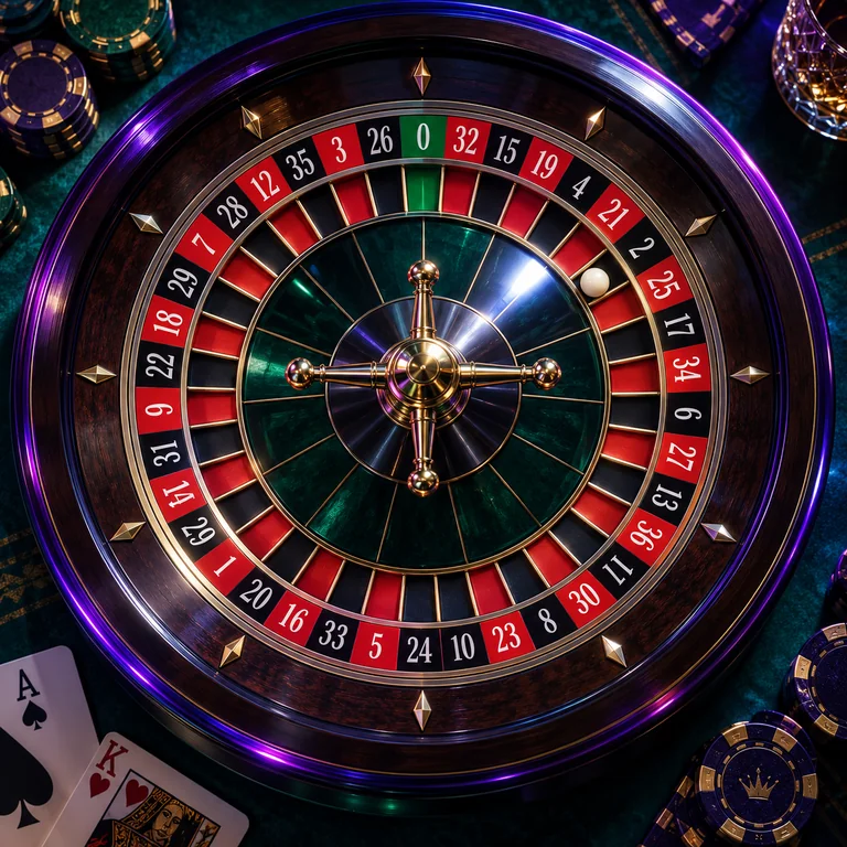 Roulette Salon game concept cover